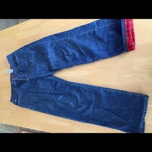 Men’s Eddie Bauer lined jeans. 35x32